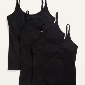 Maternity First Layer Nursing Cami Top 3-Pack